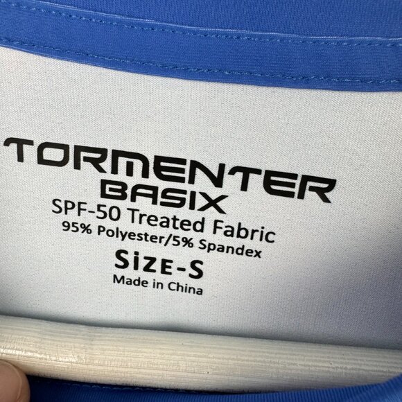 Tormenter Basics Shirt Mens Small Long Sleeve Crewneck Outdoor SPF 50 Fishing - Picture 4 of 6